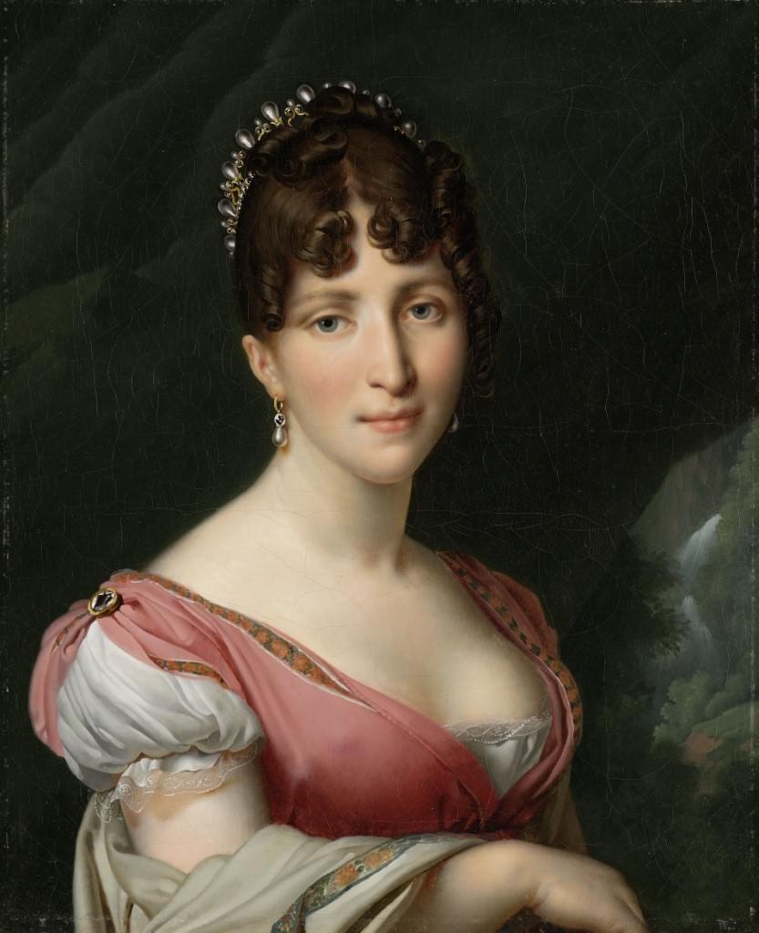 Retrato de la Hortensia, hija de Josefina.